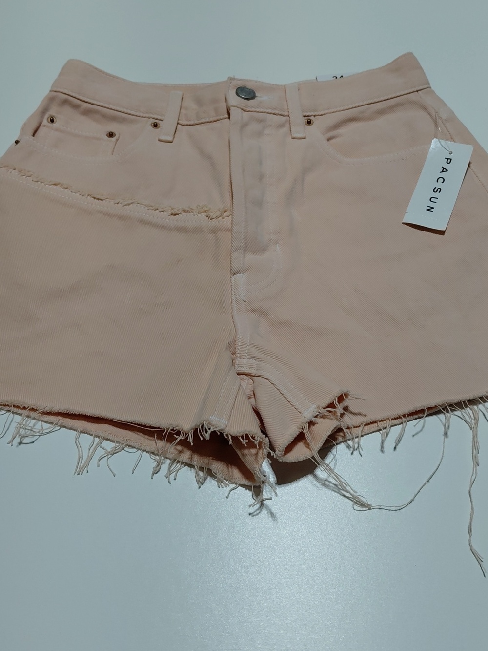 PACSUN Women’s Ultra High Rise Vintage Short Jeans Size - 24